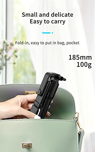 XIHAMA Selfie Stick with Light,3 in 1 Extendable 360° Rotation Phone Tripod Stand with Detachable Wireless Remote,Portable CellPhone Holder Compatible with iPhone 16/Galaxy/Huawei/LG(Pink+Light) — view 5