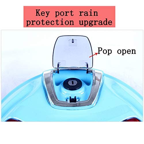 ZXCASDF Motorcycle Trunk Motorcycle Rear Travel Bag, Weather Resistant Heavy Duty Tail Bag Tail Trunk, Water Proof Luggage Include Tail Box Bottom Plate,rose gold — view 5