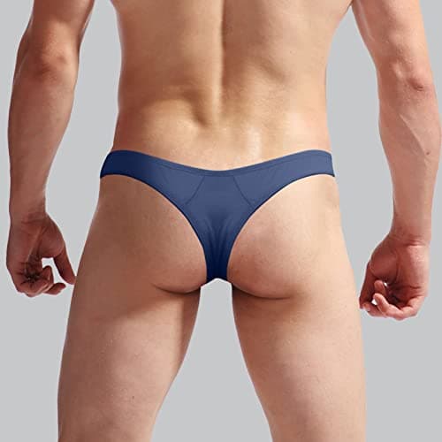 Mens Men Briefs Thong Soft 3D Brief Travel Multipack Underwear Colourful — view 2