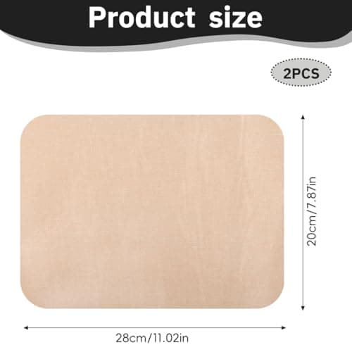 Lotsdonxia 2-Piece Beige Waterproof Self-Adhesive Linen Repair Patch Kit - Heavy-Duty Fabric Mending Strips for Sofas, Tents, Furniture, and Car Seats — view 2
