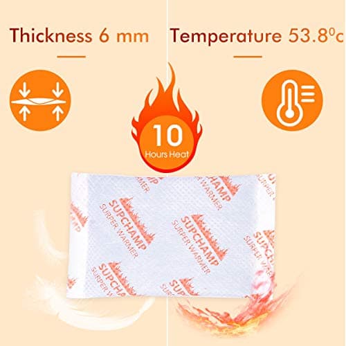 Hand Warmers Disposable - 24 PCS Pocket Hand Warmer - Handwarmers Up to 10 Hours of Heat - Hand Heat Pads for Sports, Camping, Hiking, Travel, Skiing, Cold Weather — view 3