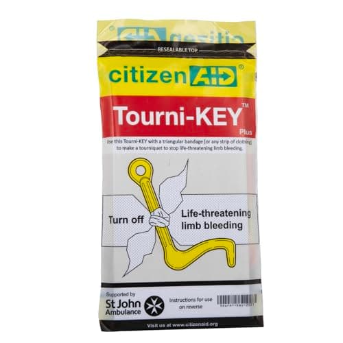St John Ambulance Zenith Public Access Trauma (Pact) First Aid Kit with Tourni-Key | for Critical Injuries | Includes Military-Grade Wound Dressings, Tourni-Keys, and Specialist PPE — view 4