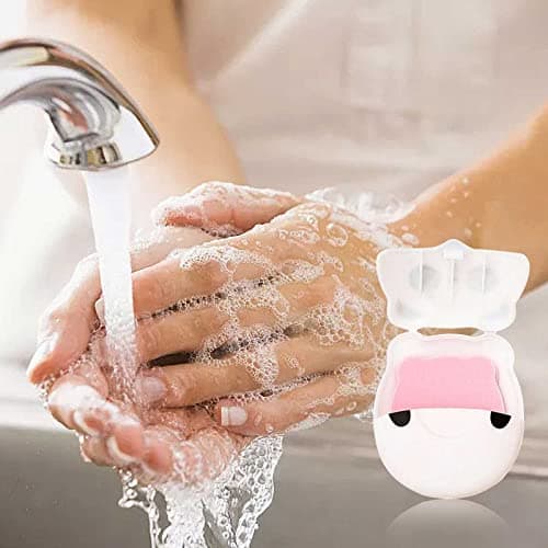 # Panda Travel Portable Soap Travel Soap 120pcs Travel Disposable Camping Soap Cleaning Soap (50 Pieces) (White, One Size) — view 2