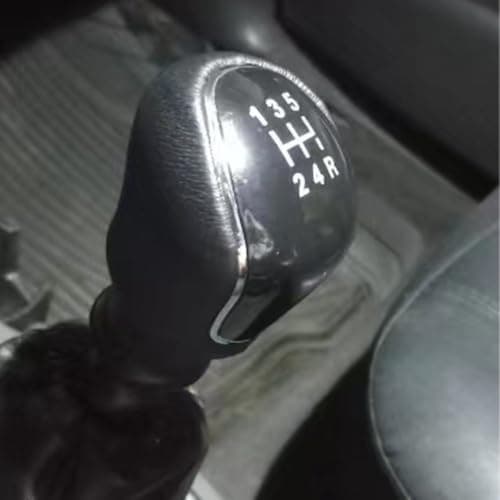 Alloy Shift Knob 3 Adapters 8-12mm Universal Fit(Black 6-speed R-left) — view 4