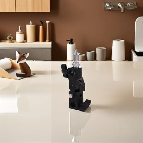 Flash Light Mounting Bracket Hot Shoe Adapter for Photography — view 6
