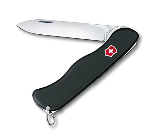 Victorinox Swiss Army Knife Sentinel Pocket Knife - 4 Functions - Black