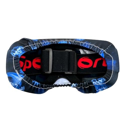 KOSTOO Ski Snowboard Goggle Cover, Microfiber Ski Goggle Protector, Snow Sports Cover Sleeve Lens Scratch Dust Protection, Great Gifts for Ski Lovers (Jellyfish) — view 4