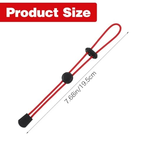8 Pack Backpack Hiking Stick Holders, Backpack Accessories Gear Bungee Cord, Stick Holder Elastic Rope Fasteners Lanyard Fixing Buckle for Trekking Pole Walking Camping Equipment (4 Colors) — view 2