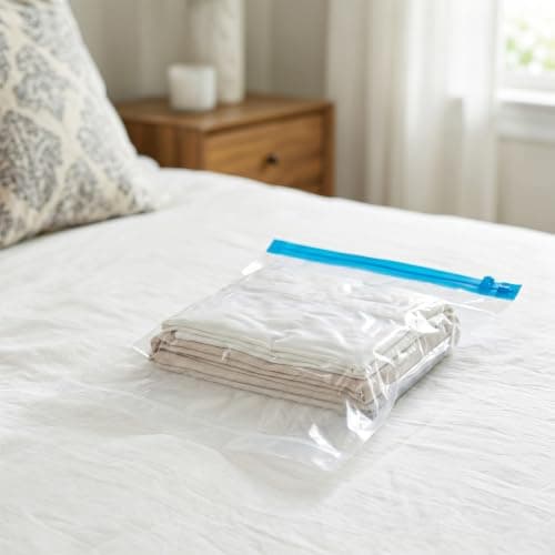 YINKUOSSAA 8 Pcs Roll Up Vacuum Bags for Travels, Reusable No Pump Vacuum Compression Bags for Travel Space Saver Bagss, for Suitcase Storage Bag Holiday Travel Essentials(40x60 cm) — view 6