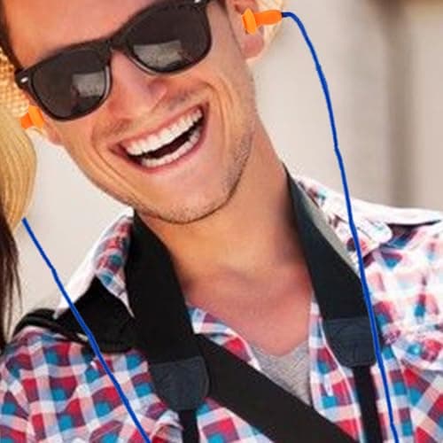Work Safety Headphones - Wireless Noise-Reducing Earphones, Compact Earplug Style | Comfortable Ear Buds For Running, Phone Calls, Travel, Daily Use, Stereo Music Listening, Workouts — view 5