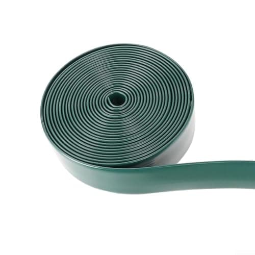 Qualoramall PVC Webbing for Chair Repair Garden Strapping Green Vinyl Tape for Outdoor Patio Beach Seat Restoration 20ft Kit Included(20FT) — view 3