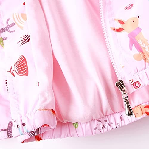 Bluesaly Toddler Jacket Hooded Baby Girls Outwear Kids Coat Age 1-2 Years — view 5