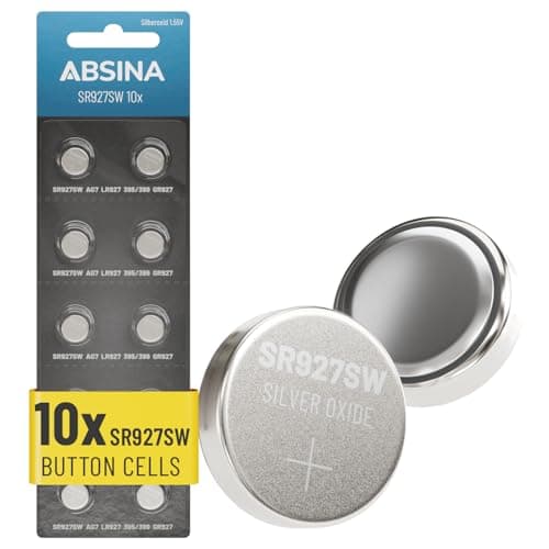 ABSINA SR927SW Watch Battery 1.55V Silver Oxide - Leakproof & Long