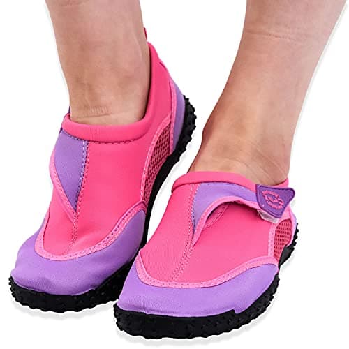 GEEZY Aqua Water Shoes for Women Beach Surfing Holidays - Pink, UK Adult 4 — view 5