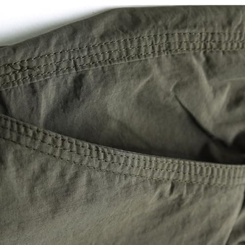 Men's Convertible Cargo Pants with Detachable Legs, Straight Fit for Hiking and Travel, Lightweight and Breathable for Spring Summer Autumn, Multi-Pocket Design for Everyday Utility (Green, XL) — view 6