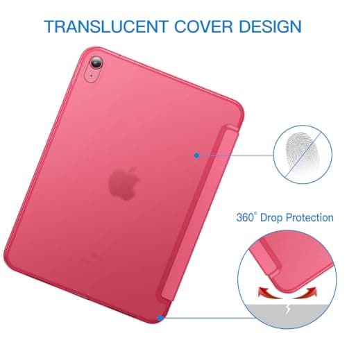 JETech Case for iPad (A16) 11th/10th Gen, Pink — view 4