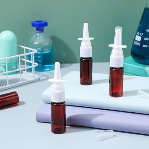 MUSISALY Plastic Fine Mist Spray Bottle 15ml Refillable, 10 Pack — view 5