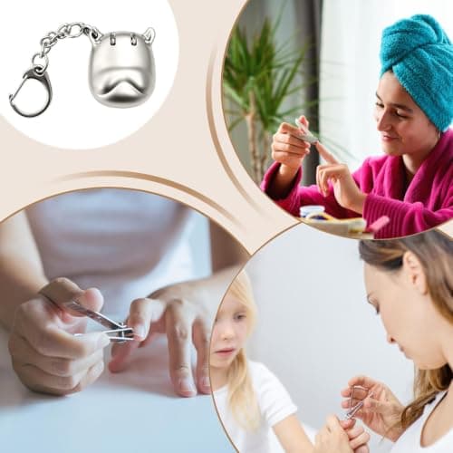 Nail Cutter with Keychain, Dog Metal Non-Slip Cute Trimmer — view 5