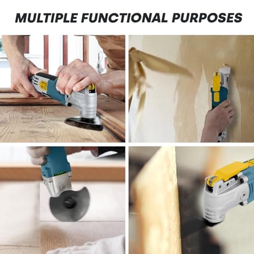 Enventor Oscillating Multi Tools, 300W 15000-22000 OPM, 6 Variable Speeds — view 6