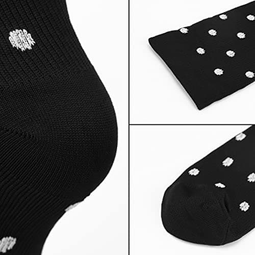 DRESHOW 4 Pairs Compression Socks For Women&Men Circulation Best Support for Athletic Running Cycling Travel — view 2