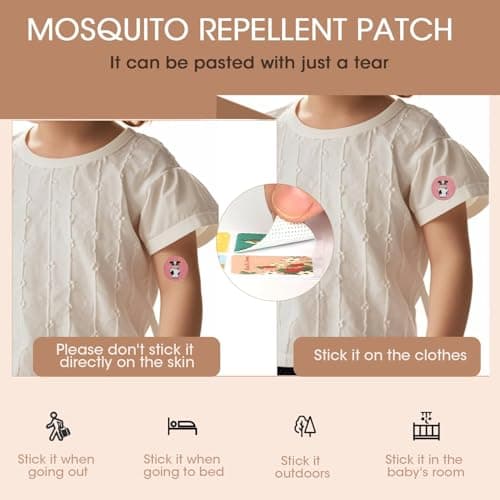 Mosquito Repellent Stickers with 24 Patterns — view 4