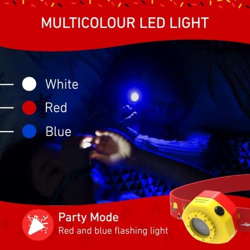 Ledlenser KIDLED4R Kids Rechargeable Head Torch, Lightweight - Fireman — view 3