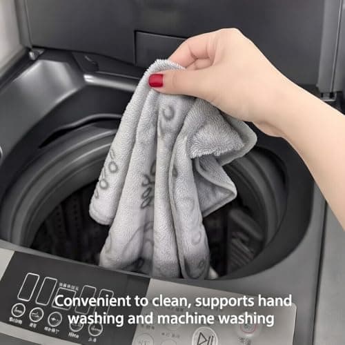 QminTouyzs Dog Blanket 3 Pack Washable Puppy Blankets, Soft Pet Blankets for Furniture Protection and Travel Comfort,The Puppy Blankets Plush Gray Blanket Set for Small Medium Dogs — view 4