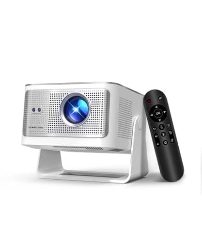 Mini Projector 4K Support, Native 1080P Magcubic Smart Portable Projector