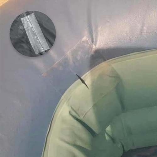 SZXMDKH Tent Repair Tape Kit, 5 Pcs Waterproof Tape, Clear Airbed Repair kit, Puncture Repair Patches for Tents, Awnings, Down Jacket, Gazebo, Inflatable Swimming Pools, Kayak — view 6