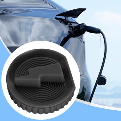 Ev Charger Port Cover, Car Charging Port Dust Plug, Reusable Protective Ports Caps, Magnetic Waterproof Caps Enclosure Tip Protector For Vehicle Roadside Garage Station Parking Travel — view 4