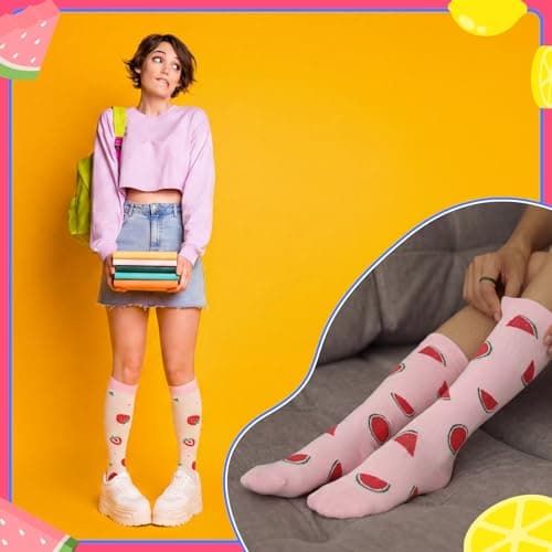 Zuimei 6 Pairs 20-30 mmhg Compression Socks for Women Men — view 5