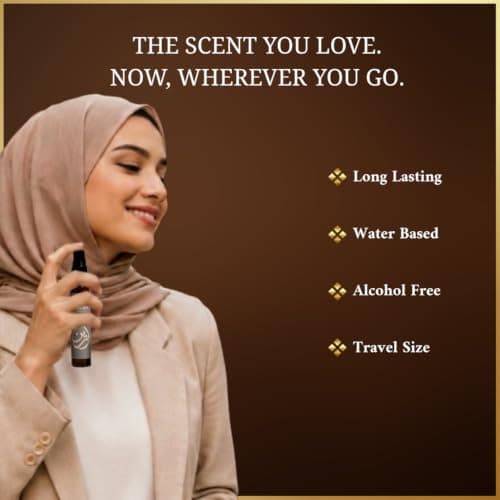 Sandal Bakhoor Burner Set & Zayn Perfume Spray by Dukhni | 2x9pc Sandalwood Bakhoor with Smokeless Burner & 10ml Travel Perfume | Home & Personal Fragrance Gift Set for Ramadan & Eid — view 4