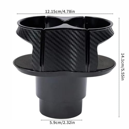 2 in 1 Car Cup Holder Expander with Adjustable Base 64-95mm, Vehicle Drink — view 6