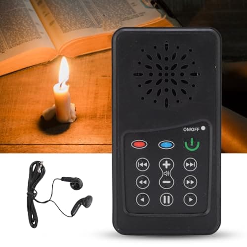 Ausla Solar Powered Scripture Player 8GB, Handheld (KJV, Indian English — view 2