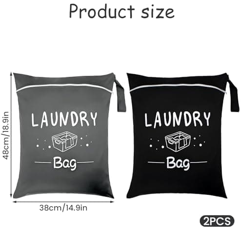 2 PCS Travel Laundry Bags — view 2