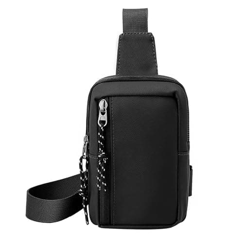 Fantasyon Small Sling Bag, Waterproof Crossbody Chest Pack