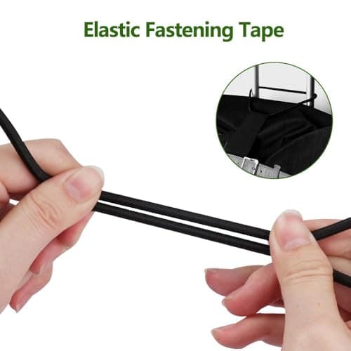 4 Pieces Adjustable Small Luggage Strap Elastic Fastening Connector Straps — view 3
