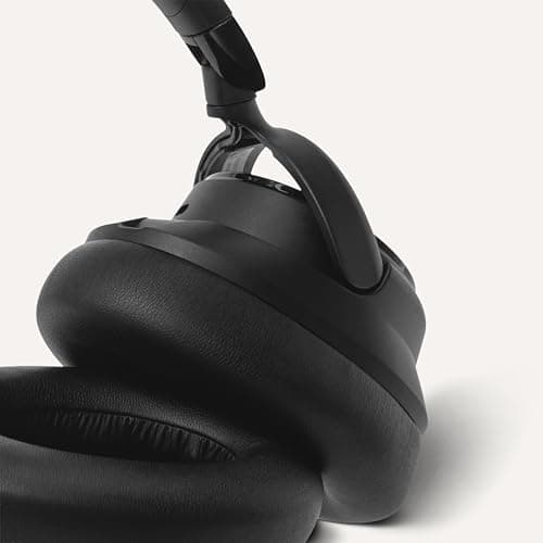 Amazon Basics Wireless Bluetooth 5.3 Over-Ear Headphones with Hybrid Active Noise Cancelling, 35h playtime with ANC on, 45h with ANC off, 3 Music modes, Black — view 3