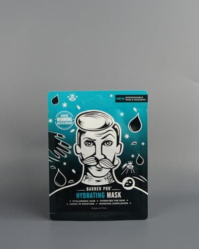 BARBER PRO FACE & EYE REVIVAL KIT 4-in-1 Hydrating Brightening & Rejuvenating Skincare Set For Men Anti-Fatigue Cooling Treatment With Charcoal Chamomile & Soybean Vegan Multi Award Winning Brand — view 3