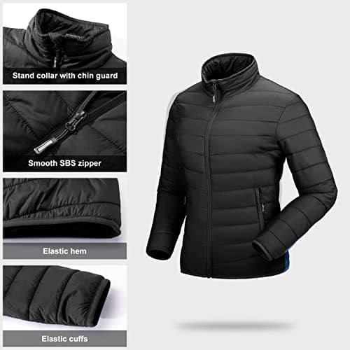 Outdoor Ventures Women's Packable Puffer Jacket Lightweight Quilted Jacket — view 4