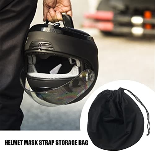 Amusingtao Helmet Bag,Multi-Purpose Helmet Storage Bag - Heavy-Duty Drawstring Design for Welding, Motorcycle, Ice Hockey, Ski, Bicycle & Equestrian Helmets(47 * 42cm) — view 4