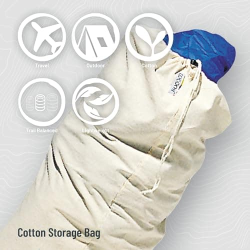 Cocoon Storage bag for sleeping bags - cotton, beige — view 2