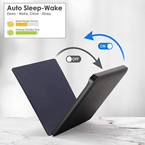 Forefront Cases Case for New Amazon Kindle (16 GB) 6" (11th Generation - 2024 & 2022 Models) - Purple - Slim, Light & Protective, Smart Auto Sleep-Wake Function Cover for Kindle 6" — view 2