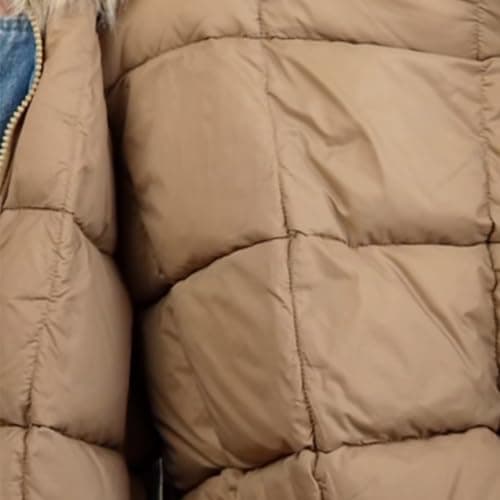 Boys Girls Fleece Lined Denim Jacket Zip Up Toggle Button Faux Fur Hooded Jean Coat Fashion Pleated Winter Warm Windproof Top Outdoor Travel Back to School Thermal Coat (Blue, 7-8 Years) — view 3