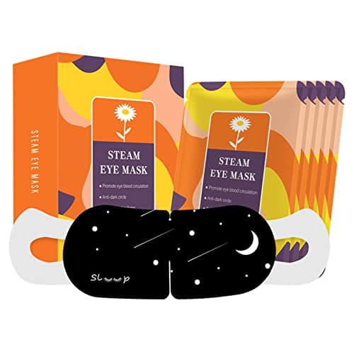 5 Packs Steam Eye Mask Warming Eye Mask Self Heating Eye Mask