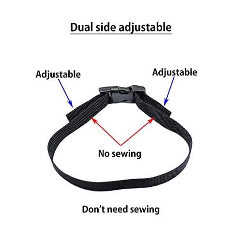 Plastic Side Release Buckles 15mm Bike helmet Clip Replacement Cycle Small Rucksack Strap Snap Bicycle Buckle Clips Clasp for Cycling childs Kids (15mm-4sets) — view 4