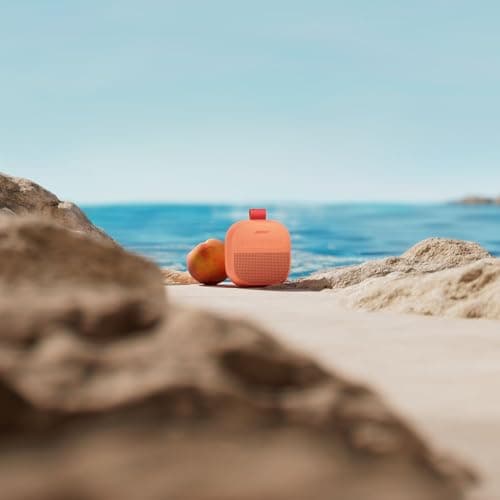 Bose SoundLink Micro Portable Bluetooth Speaker (2nd Gen), Wireless Outdoor Speaker, Up to 12 hours Battery Life, Waterproof and Dustproof, Sunset Peach - Limited Edition — view 3