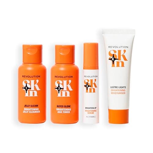 Revolution Skin, Be Bright 4 Step Starter Kit, Brightening Skincare Set Includes Cleanser, Toner, Serum & Moisturiser, Vegan & Cruelty-Free, 4 Products Included — view 2