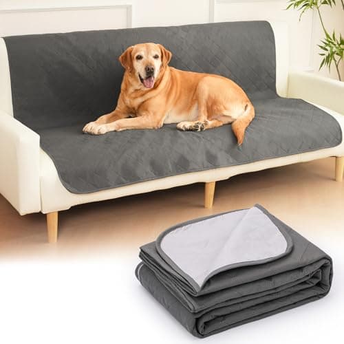HezzLuv Waterproof Dog Blanket for Sofa Cover 157x127cm Pet Throw