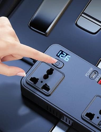 Caswynlife Car Power Inverter 12V to 230V with Digital Display — view 6